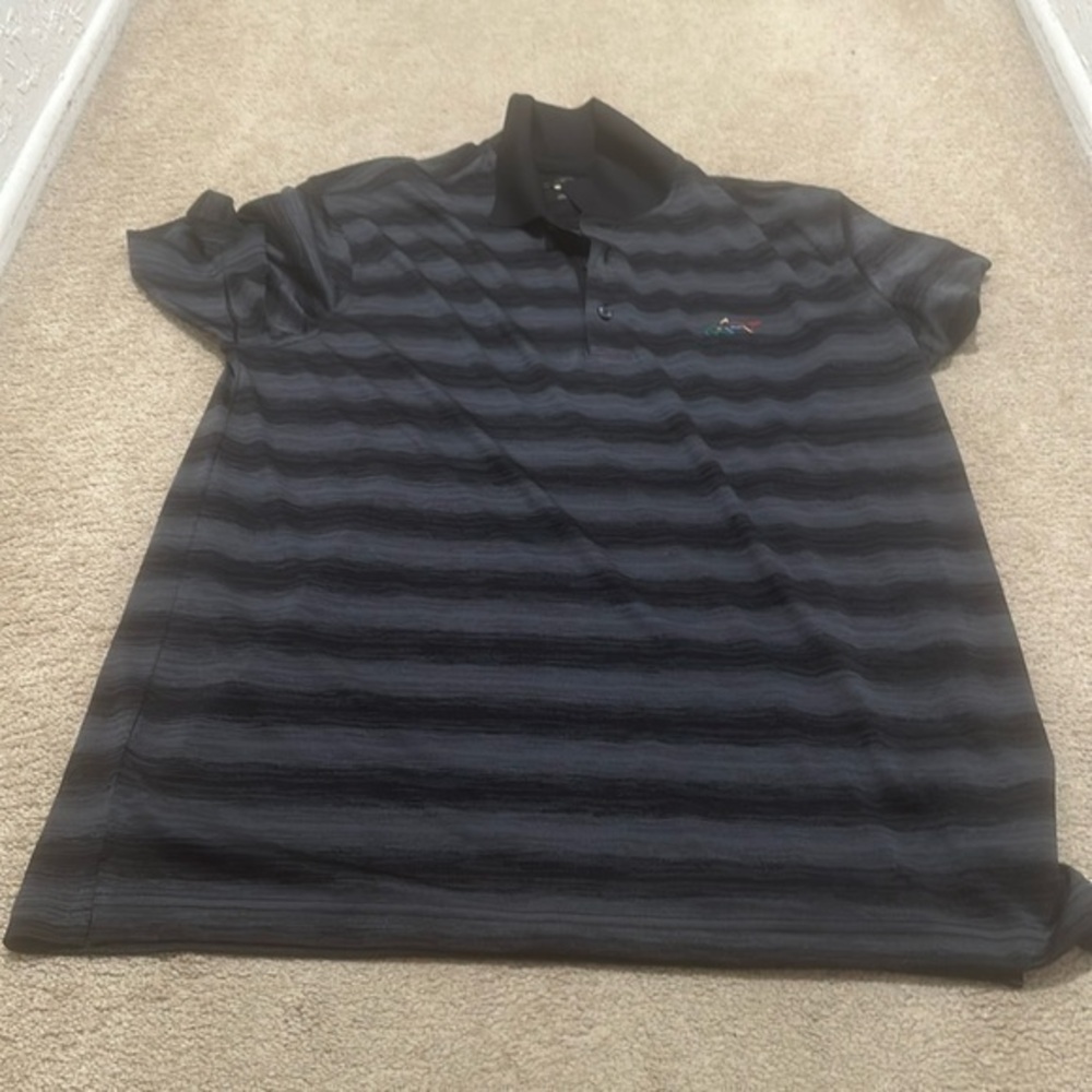 Men’s Greg Norman play dry polo size large